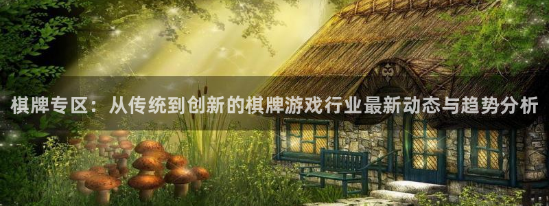 优贝娱乐娱乐：棋牌专区：从传统到创新的棋牌游戏行业最新动态与
